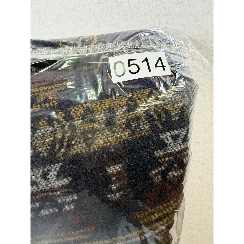Aztec Jacket Mens Extra Large Wool Shacket Jachs New York Coat Shirt Western XL